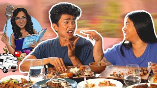 Filipino Food *GALORE* Mukbang - Moms Foodtruck is here