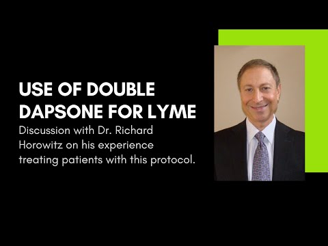 Use of Double Dapsone to Treat Lyme
