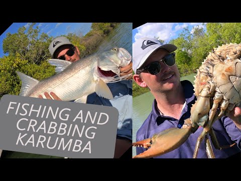 FISHING and CRABBING remote Karumba river