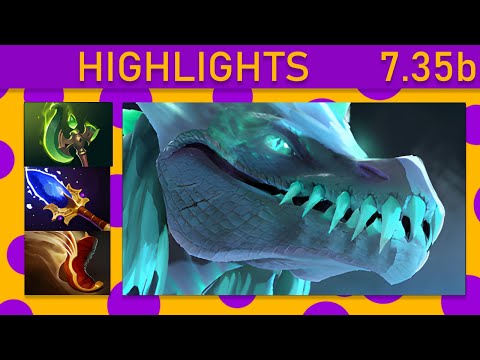 ⭐Winter Wyvern 15+ Kills! Mid Highlights 7.35b - Dota 2 Top MMR