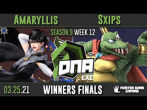 DNA.EXE S9:W12 - Amaryllis (Bayonetta, Robin) Vs. Sxips (King K. Rool) - Winners Finals
