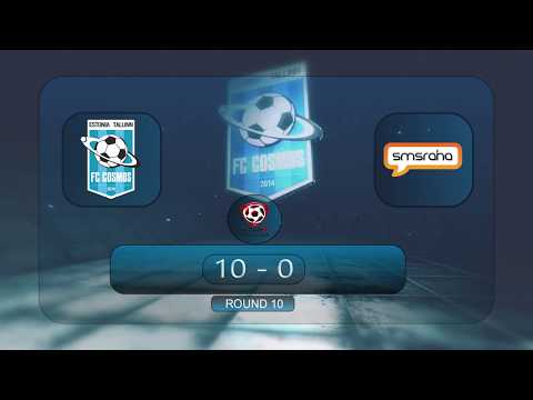FC Cosmos Tallinn 10 - 0 SMSraha