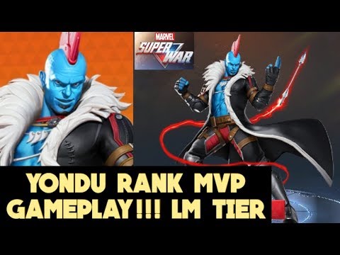 YONDU LEGENDARY MASTER RANK MVP GAMEPLAY!!! FT. OoooooPsss MARVEL Super War!!!