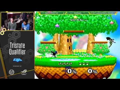 CSL Smash 2017 Qualifier WFs - Stony Brook vs NYU - SSBM (TMG)