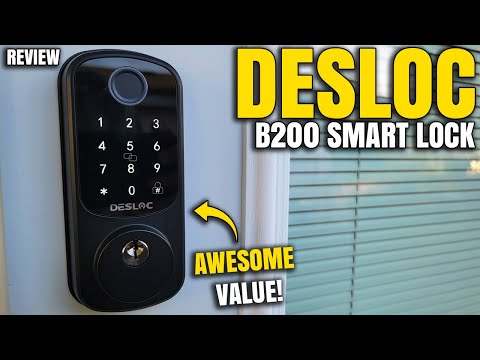 DESLOC B200 with G2 Gateway Set, Touchscreen Smart Door Lock & Wi-Fi B