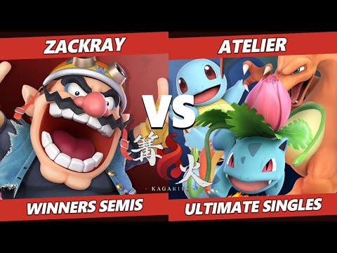 Kagaribi 3 Winners Semis - Zackray (Wario, ROB) Vs. Atlier (Pokemon Trainer) SSBU Smash Ultimate