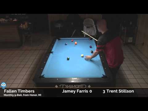 2016-05-07 Fallen Timbers 9-ball: Jamey Farris vs Trent Stillson