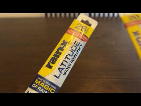 Review of the Rain-X Latitude 2 in 1 Water Repellent Wiper Blades