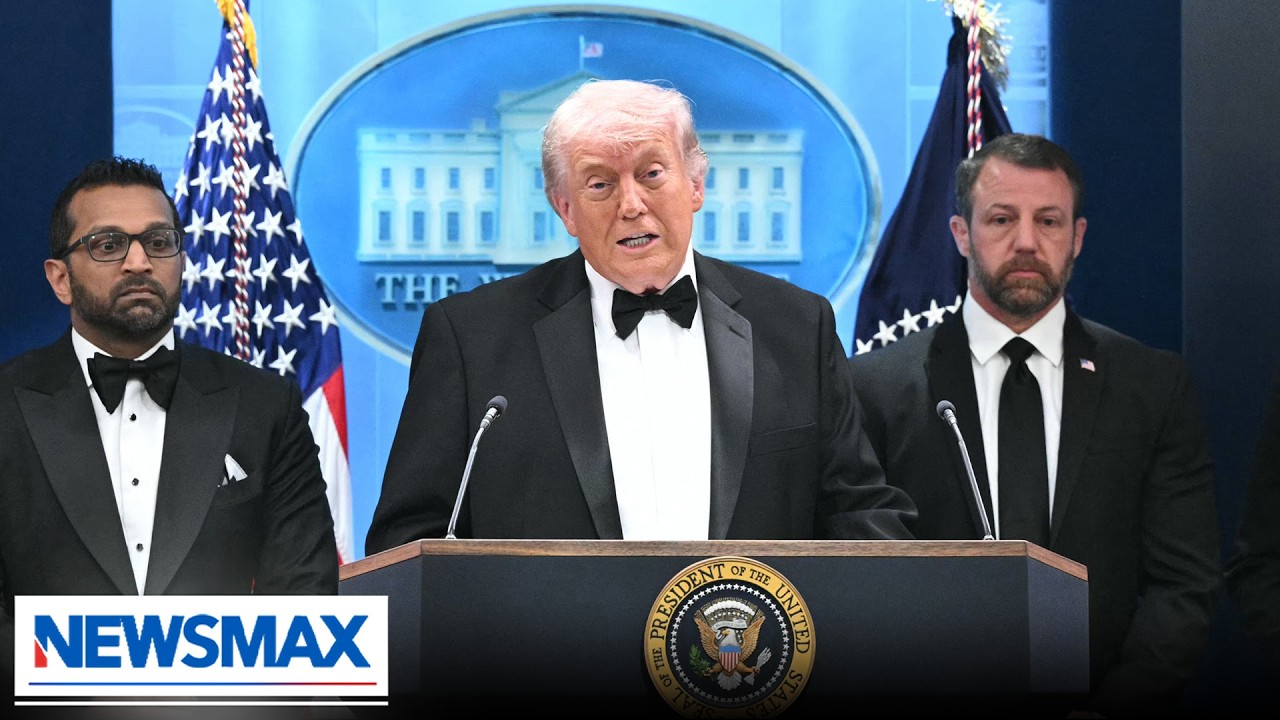 'These thugs want to change what we do': Trump speaks after Correspondents' Dinner shooting