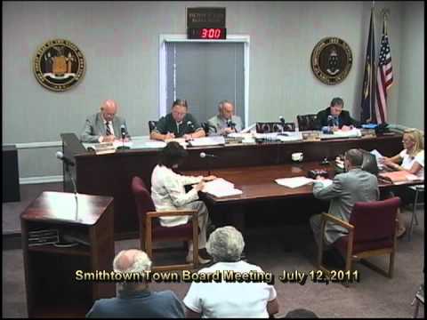 Smithtown Town Board Meeting 07/12/2011