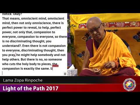 20170906 1930 LZR LOP KC, USA - Translation and commentary on verses on Satisfy SB and on bodhicitta