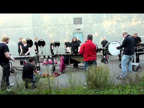 Starriders Drumline 2011 DCE Final Warm Up