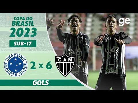 CRUZEIRO 2 X 6 ATLÉTICO-MG | GOLS | COPA DO BRASIL SUB-17