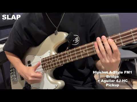 Fender Stock Bridge/Pickup vs Aguilar 4J-HC / Hipshot Bridge