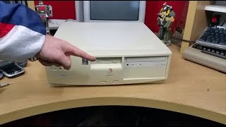 Packard Bell 233 MMX Pentium, First Switch On, Tour & Gaming!
