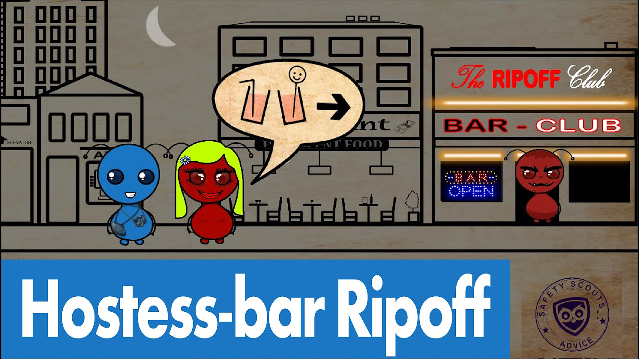 How the Hostess-Bar Drink Scam Works