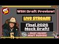 👀Commanders 2026 NFL Draft PREVIEW | FINAL 7-RD MOCK DRAFT | Most Recent Rumors | ALL Predictions!