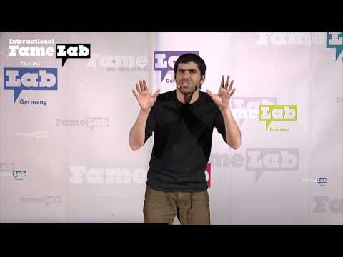 FameLab 2014 - Vize-Gewinner Jordi Casanellas im Finale