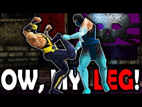 Mortal Kombat 4 All Throws and Bone Breaker Throws Nintendo 64 N64