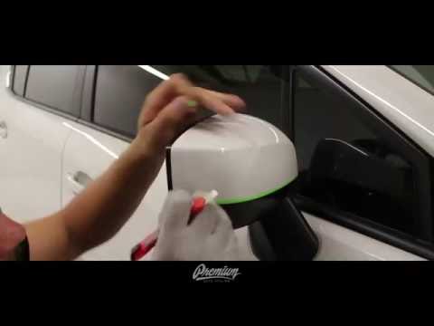 Subaru Mirror Pin Stripe Install "Easy DIY"