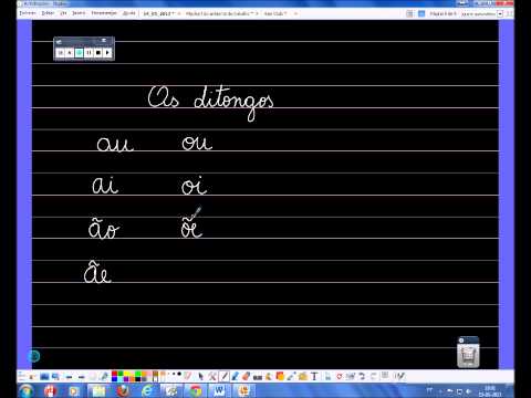 os ditongos