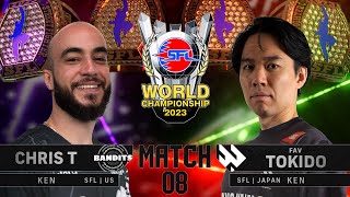 Chris T (Ken) vs. Tokido (Ken) - Finals Match 8 - Street Fighter League: World Championship