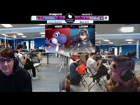 TabSoda (Yoshi) vs Steezy (Lucina) -  Losers Quarter Finals - Stargate #28