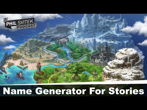 Name Generator For Stories (Useful For Authors, Screenwriters, Etc)