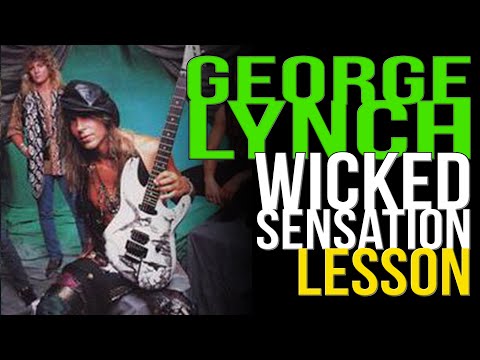 Lynch Mob Wicked Sensation | Rhythm Guitar Lesson [George Lynch]