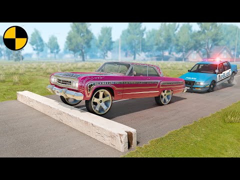 Cars vs Ledge 😱 BeamNG.Drive