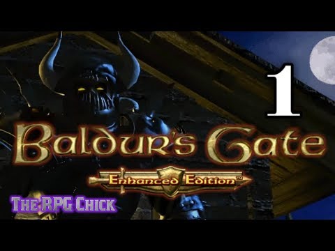 Let's Play Baldur's Gate Enhanced Edition (Blind), Part 1: Intro