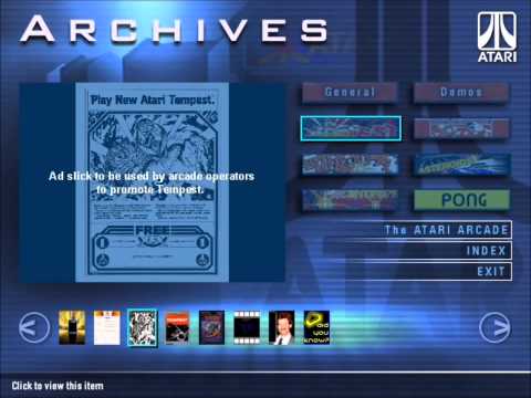 Atari Arcade Hits PC