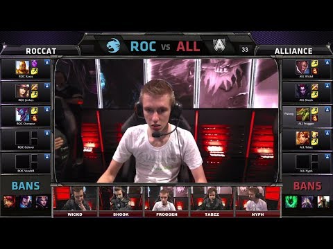 ROCCAT vs Alliance | Season 4 EU LCS Spring split 2014 W5D1 G3 | ROC vs ALL Full game HD