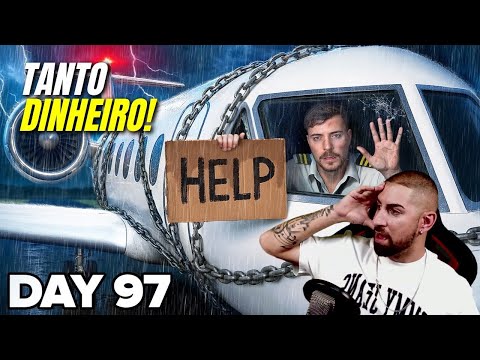 Possessivo reage a MR BEAST - Sobreviva 100 dias preso num jato particular e fique com ele