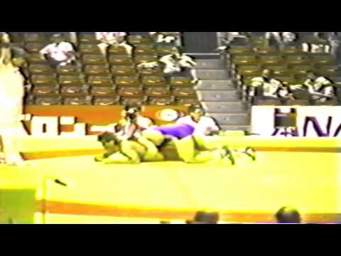 1990 Senior World Championships: 74 kg Krzysztof Walencik (POL) vs. Claudiu Tamaduianu (ROU)