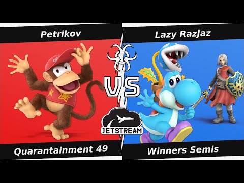 Quarantainment 49 Winners Finals - New Gen (Duck Hunt) Vs. Lazy RazJaz (Hero) Smash Ultimate - SSBU