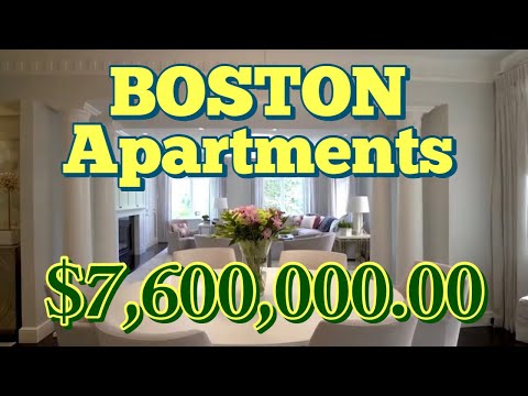 BOSTON APARTMENT TOURS ($6M - $7.6M) Luxury Real Estate 2021 - Exclusive House Tours