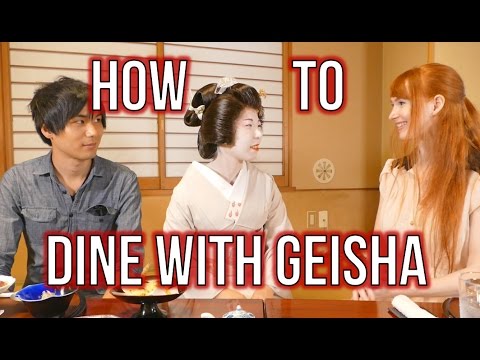 Jak stolovat s gejšou