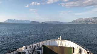preview picture of video 'Ferry Tjøtta / Forvik - Norvège'