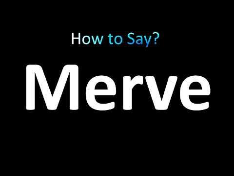 How to Pronounce Merve (Turkish)