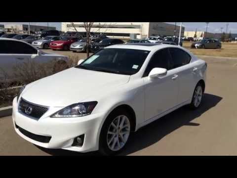 Lexus Certified Pre Owned White 2012 IS 250 AWD - Leather w/ Moonroof Package - Camrose