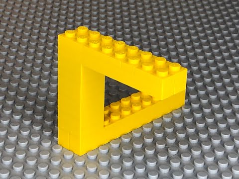 How To Build The Impossible (Penrose) Triangle Out Of LEGO