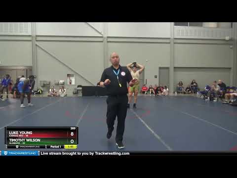 285 Lbs Round 3 (8 Team) - Luke Young, Kansas Red Vs Timothy Wilson, Alabama F13d