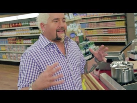 Thumbnail of the video: Set Tour | Guy's Grocery Games | Food Network