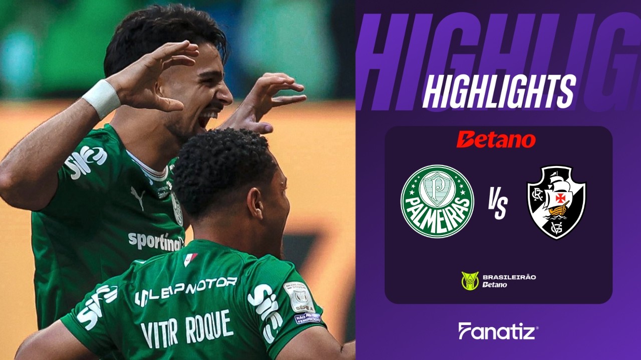 Palmeiras vs. Vasco da Gama 4-1 | Game Highlights | #Brasileirao2026