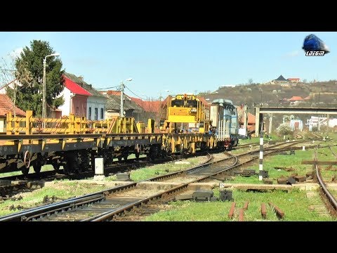 LDH 90-0508-4 & Tren de Line Robel Railtrack Train & Mecanic Super Engineer in Oradea Est Triaj