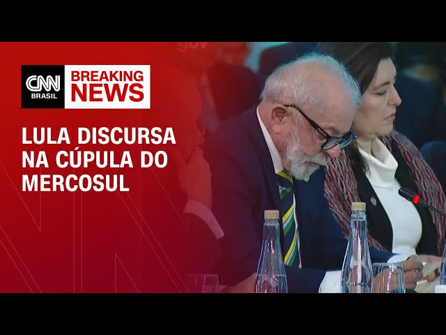 Lula discursa na Cúpula do Mercosul, em Buenos Aires | LIVE CNN