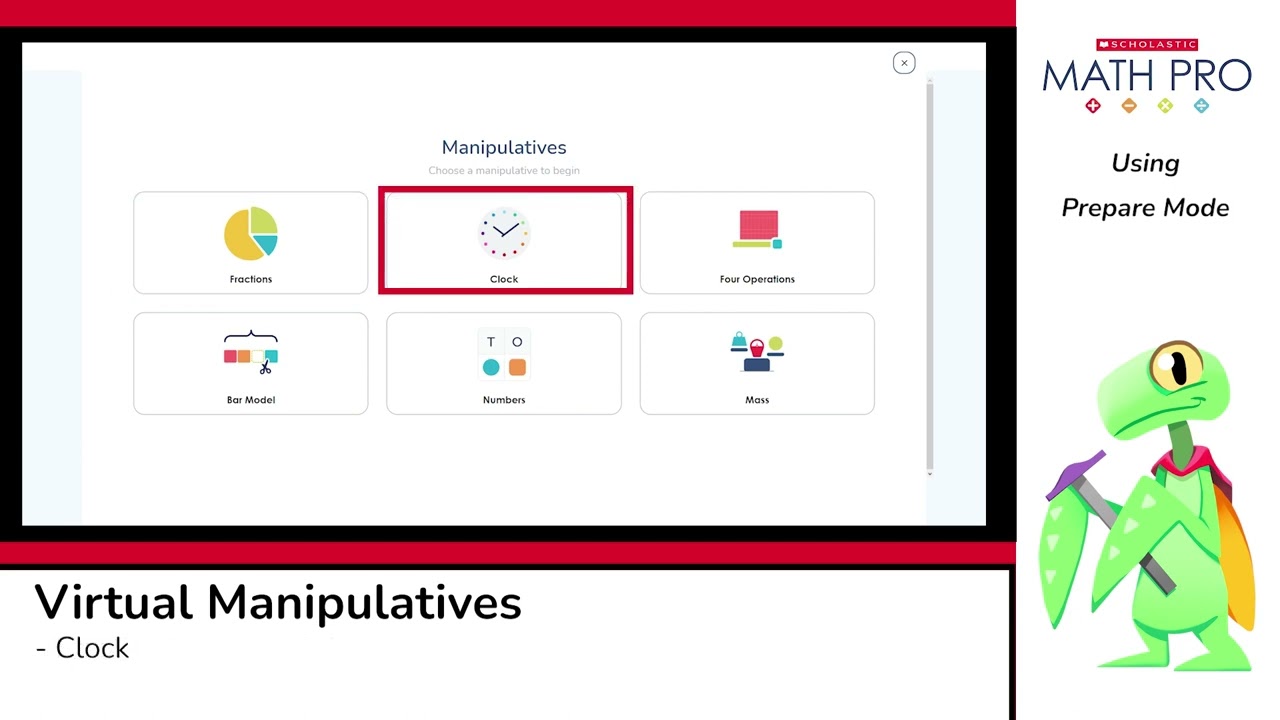 Using the "Prepare" mode