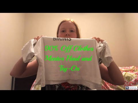 90% Off Clothes Mentor Haul and Try-On