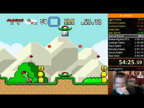 I lost... I lost Yoshi. I lost cape. I uhhh I di I died!